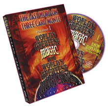 Load image into Gallery viewer, Last on the 3 Card Monte Volume 1: World's Greatest Magic by the World's Greatest Magicians - DVD