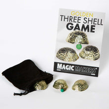 Load image into Gallery viewer, Golden Three Shell Game - Very Professional Prop! - This is a Collector's Item!