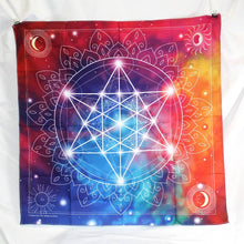 Load image into Gallery viewer, Crystal Meditation and Tarot Reading Divination Astral Star Cloth