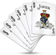 Load image into Gallery viewer, Jokers Wild in Bicycle Card Backs With Online Instruction - Easy to Do Card Packet Trick