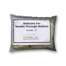 Load image into Gallery viewer, Needle Through Balloon Replacement (25 balloons) by Bazar de Magia