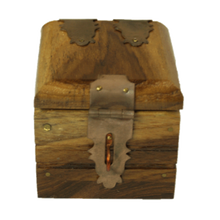 Load image into Gallery viewer, Ring Box (wood) by Premium Magic - Make Small Objects Appear or Vanish Easily!