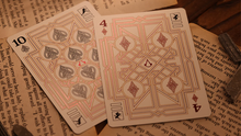 Load image into Gallery viewer, Assassin's Creed Legacy Version 2 Garnet (Hidden Blade Black) Playing Cards