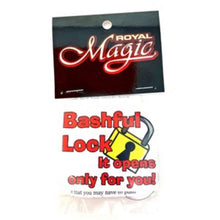 Load image into Gallery viewer, Bashful Lock - A Great Puzzler - Easy To Do!