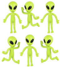 Load image into Gallery viewer, Aliens - Bendable - 4 Inch Poseable Green Alien Fun!