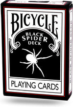 Load image into Gallery viewer, Black Spider Deck in Bicycle Card Stock - Black Spider Bicycle Playing Cards