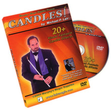 Load image into Gallery viewer, Candles! by Michael Lair - DVD - 20 + Visual Fantasio Candle Effects