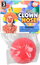 Load image into Gallery viewer, Clip-On Clown Nose (Foam) - Use It For Dress Up - Halloween - Cosplay
