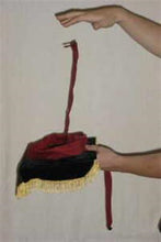 Load image into Gallery viewer, Cobra Tie - A Borrowed Tie is Coiled on a Tray and Rises Like a Cobra!