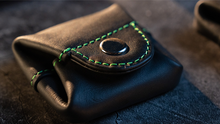 Load image into Gallery viewer, COLOR CODE COIN PURSE GREEN by Bob Kohler - Store Your Magic Coins In Style! - Keep Your Magic Coins Separate!