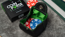 Load image into Gallery viewer, COLOR CODE COIN PURSE GREEN by Bob Kohler - Store Your Magic Coins In Style! - Keep Your Magic Coins Separate!