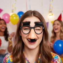 Load image into Gallery viewer, Fuzzy Puss - Beagle Puss - Groucho Style Glasses - (Packaging Varies) Get Your Disguise On In Style