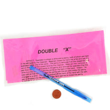 Load image into Gallery viewer, Double X Rating Pen - Stand-Up Coin Magic - Easy To Learn and To Do!