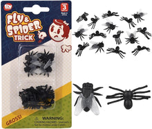 Load image into Gallery viewer, Fly and Spider Gag - Jokes, Gags and Pranks - Flies & Spiders Are Reusable! - Scare Your Friends