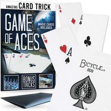 Load image into Gallery viewer, Game of Aces - MacDonald's Aces - Bicycle Card Packet Trick!