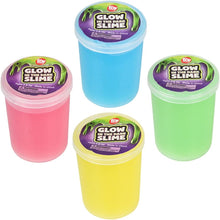 Load image into Gallery viewer, Glow In The Dark Slime - Glo Slime is Super Cool Fun! Makes a great gift (Colors Vary)!