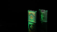Load image into Gallery viewer, Bicycle Metalluxe Green Playing Cards by US Playing Card Company