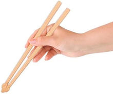 Load image into Gallery viewer, Helping Hands Chopsticks - For Those That Need a "Hand" - Great Novelty Item Finger Chopsticks for Snacking!