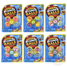 Load image into Gallery viewer, High Bounce Balls - Classic Fun - Pack of Five Balls (Colors Vary)
