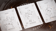 Load image into Gallery viewer, Iron Man MK1 Playing Cards by Card Mafia - Includes Collector's Action Card Case