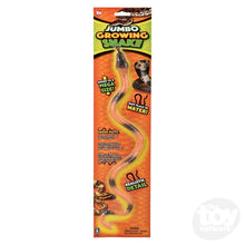 Load image into Gallery viewer, Jumbo Growing Snake - Triples Size in Water! - Various Colors