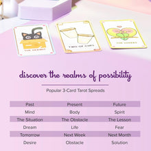 Load image into Gallery viewer, Kawaii Style Tarot Card Deck - Seemingly Tell The Future With This Card Deck!