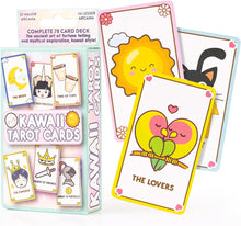 Load image into Gallery viewer, Kawaii Style Tarot Card Deck - Seemingly Tell The Future With This Card Deck!