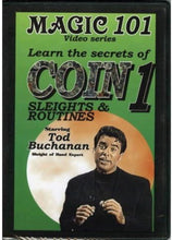 Load image into Gallery viewer, Learn The Secrets Of Coin Sleights & Routines - DVD