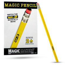 Load image into Gallery viewer, Magic Pencil  - Pencil's Number Two "Jumps" Then Reveals Selected Card!