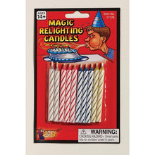 Load image into Gallery viewer, Magic Re-Lighting Birthday Candles - Magic Candles - Magic Birthday Candles