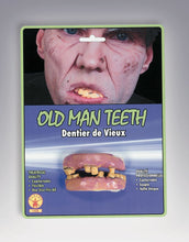 Load image into Gallery viewer, Old Man or Old Woman Teeth - Joke,Gags and Pranks - Gross Out Your Friends - Reusable!