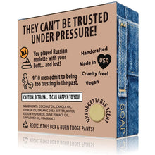 Load image into Gallery viewer, Oops, That Wasn't a Fart Soap - Funny Soap - Stocking Stuffer - Jokes, Gags, Pranks