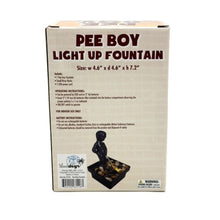 Load image into Gallery viewer, Peeing Boy Fountain - Light Up LED Fountain is Sure to Amuse!