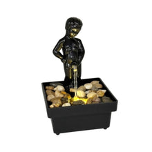 Load image into Gallery viewer, Peeing Boy Fountain - Light Up LED Fountain is Sure to Amuse!