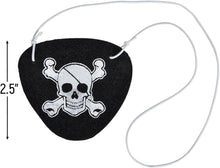 Load image into Gallery viewer, Pirate Eye Patch - Use For Cosplay, Dress-Up, Halloween, or Theater!