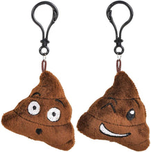 Load image into Gallery viewer, Poop Plush Keychains! - 2 Different Styles Per Order!