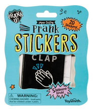 Load image into Gallery viewer, Prank Decals by Toysmith - Removable - Easy Application - Joke Stickers Fun Gift