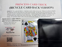 Load image into Gallery viewer, Princess Card Trick - Bicycle Backs - One of the Most Popular Card Effects!