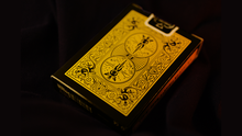 Load image into Gallery viewer, Reverse Yellow Bicycle Playing Cards