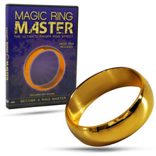 Load image into Gallery viewer, Magic Ring Master Magic DVD - Special Ring Included! - Ring Through Finger