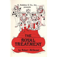 Load image into Gallery viewer, Royal Treatment, The - by Robert McDaniel - paperback book