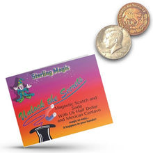 Load image into Gallery viewer, Scotch and Soda by Ted's Sterling Magic - Coins Magically Appear, Disappear and Change!