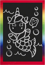 Load image into Gallery viewer, YAY! Scratch Art - Four Fun Designs - Unisex Children - Portable Arts and Crafts Fun