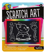 Load image into Gallery viewer, YAY! Scratch Art - Four Fun Designs - Unisex Children - Portable Arts and Crafts Fun