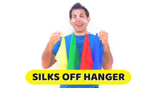 Load image into Gallery viewer, Silks Off Hanger - Complete With Silks! - Great M.C. Bit!