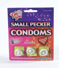Load image into Gallery viewer, Small Pecker Condoms - Great Gag Gift - Stocking Stuffer
