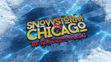 Load image into Gallery viewer, Bigblindmedia Presents Snowstorm In Chicago (Red or Blue Version) by Tom Dobrowolski