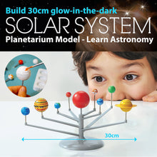 Load image into Gallery viewer, 4M KidzLabs /Solar System Planetarium Model - Paint, Create, Display and Explore!