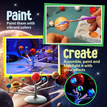 Load image into Gallery viewer, 4M KidzLabs /Solar System Planetarium Model - Paint, Create, Display and Explore!