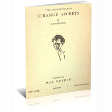 Load image into Gallery viewer, Incorporated Strange Secrets by Annemann - paperback book